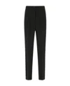 Tory Burch Regular Fit Trousers In Black