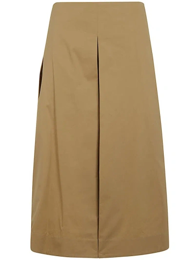 Tory Burch Pleated A In Beige