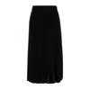Tory Burch Black Viscose Blend Skirt