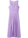 Tory Burch Pleated Linen Dress