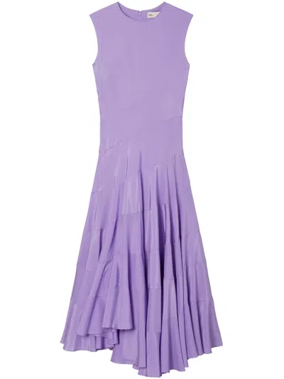 TORY BURCH PLEATED MIDI DRESS