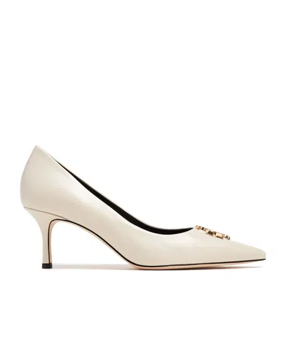 Tory Burch Pointed High Heels In Nude