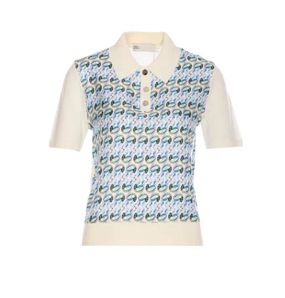 Tory Burch Polo Shirt In White