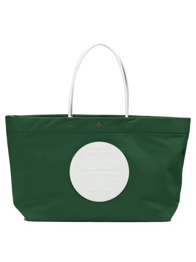 Tory Burch Polyamide Handbags In Green