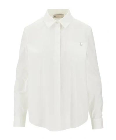 Tory Burch Poplin Shirt In White