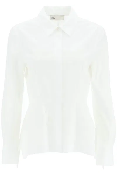 Tory Burch Poplin Shirt In White