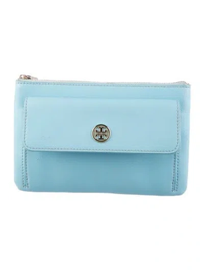 Pre-owned Tory Burch Pouch In Blue