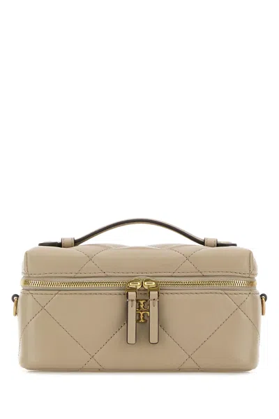 Tory Burch Powder Pink Leather Kira Handbag In Neutral