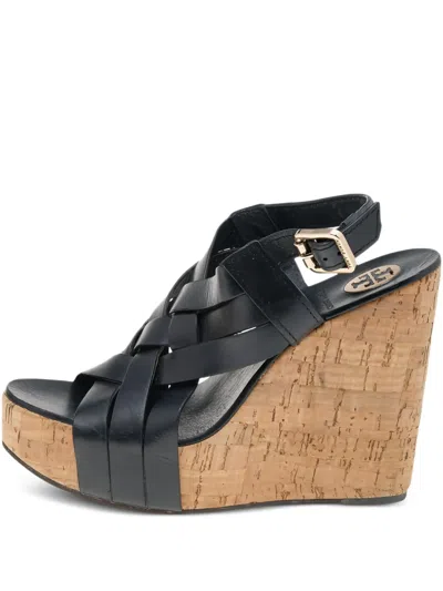 Pre-owned Tory Burch  125mm Wedge Sandals