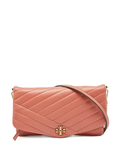 Pre-owned Tory Burch  Chevron-quilting Leather Shoulder Bag