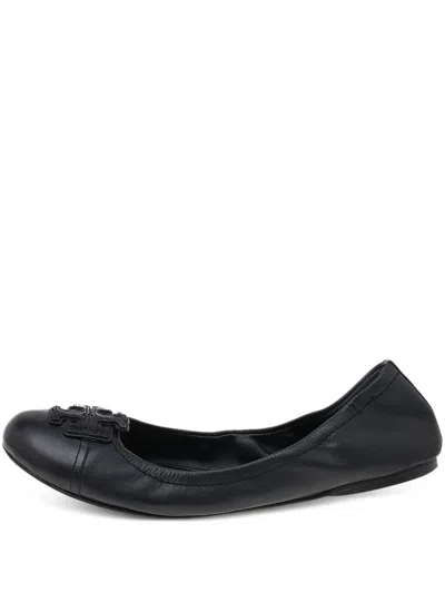 Pre-owned Tory Burch  Leather Ballet Flats