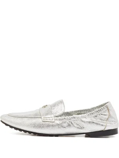 Pre-owned Tory Burch  Leather Ballet Loafers