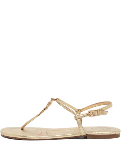 Pre-owned Tory Burch  Leather T-strap Sandals