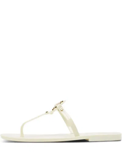 Pre-owned Tory Burch  Mini Miller Embellished Flip-flops