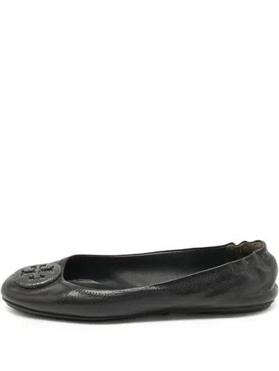 Pre-owned Tory Burch  Minnie Ballet Flats