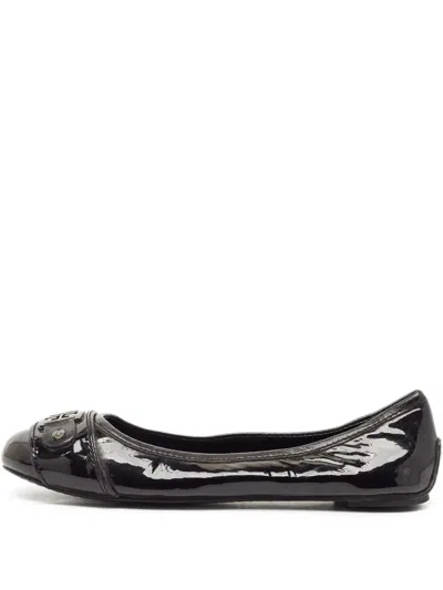 Pre-owned Tory Burch  Patent Leather Ballet Flats