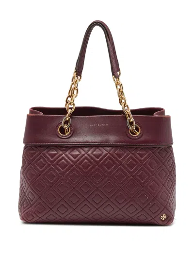Pre-owned Tory Burch  Quilted Leather Shoulder Bag