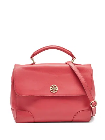 Pre-owned Tory Burch  Robinson Leather Tote Bag