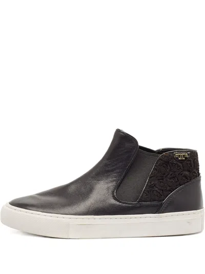 Pre-owned Tory Burch  Rosette-detail Slip-on Sneakers