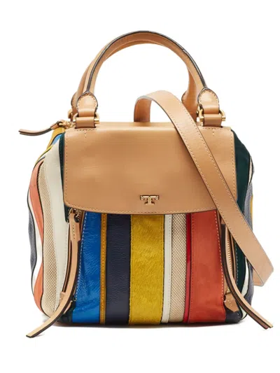 Pre-owned Tory Burch  Striped Tote Bag