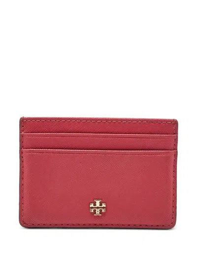 Pre-owned Tory Burch  Textured Leather Cardholder