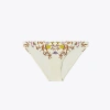 Tory Burch Graphic-print Bikini Bottom In Chartreuse Field Convo Scarf
