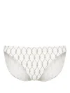 Tory Burch Knot-print Bikini Bottoms