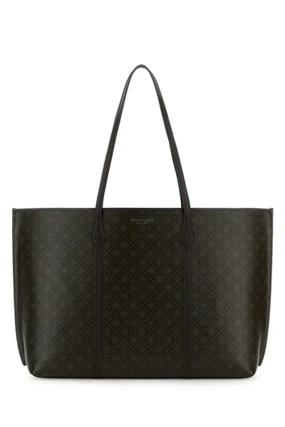 Tory Burch Printed Canvas Perry Shopping Bag