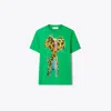 Tory Burch Printed Cotton T-shirt
