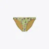 Tory Burch Printed Hipster In Green Scribble Floral