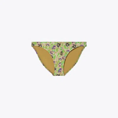 Tory Burch Printed Hipster In Green Scribble Floral