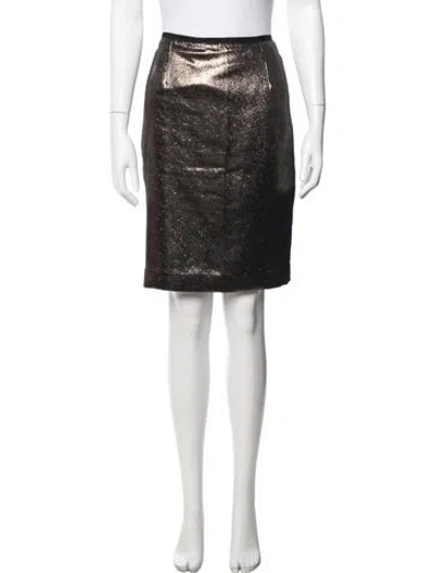 Pre-owned Tory Burch Printed Mini Skirt In Multi