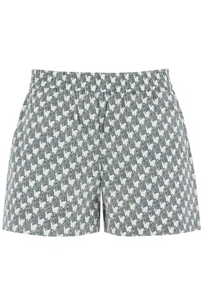 TORY BURCH PRINTED POPLIN SHORTS FOR