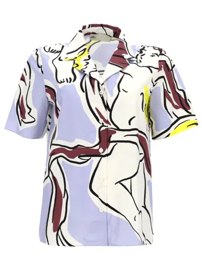Tory Burch Printed Shirt In Multicolor