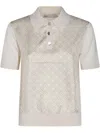 Tory Burch Polo Shirt In Beige