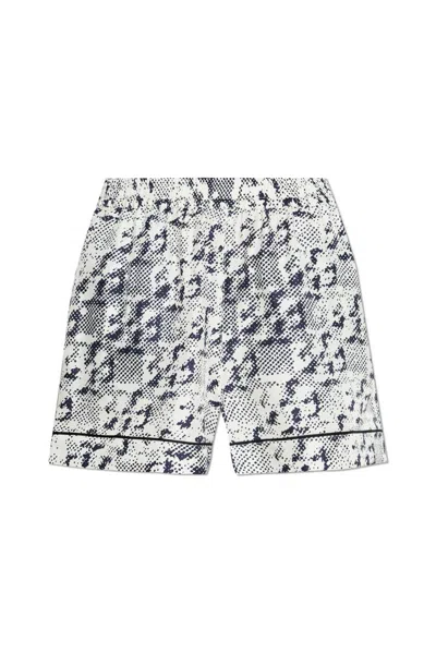 Tory Burch Printed Silk Shorts