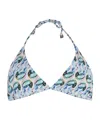 Tory Burch Printed Bikini Top