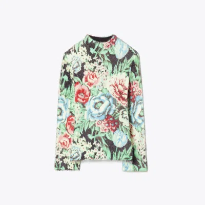 Tory Burch Printed Sweater In Multi