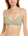 Tory Burch Printed Top In Green