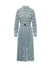 Tory Burch Printed Twill Dress