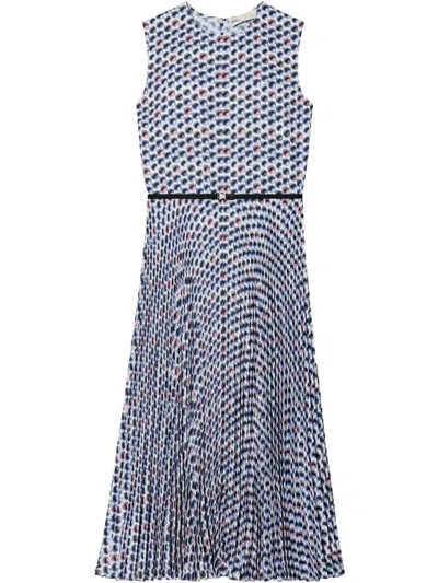 TORY BURCH PRINTED TWILL DRESS
