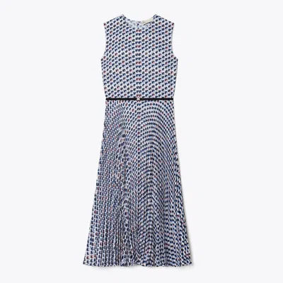 TORY BURCH PRINTED TWILL DRESS
