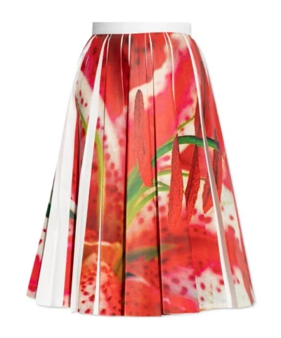 TORY BURCH TORY BURCH PRINTED TWILL SKIRT