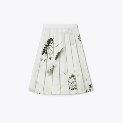 Tory Burch Printed Twill Skirt