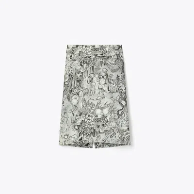 Tory Burch Printed Viscose Skirt