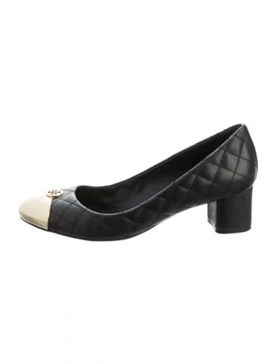 Pre-owned Tory Burch Pumps In Black