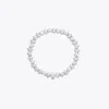 Tory Burch Puzzle Piece Collar In Light Silver