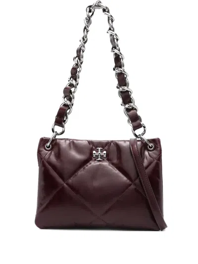 Tory Burch Quilted Chain-strap Shoulder Bag In Purple