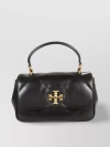 TORY BURCH QUILTED CHAIN TRAPEZE BAG
