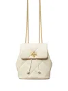 Tory Burch Kira Diamond Quilt Mini Backpack In Neutral